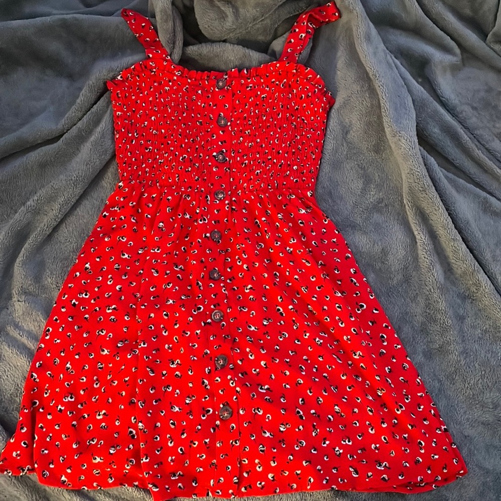 Red dress
